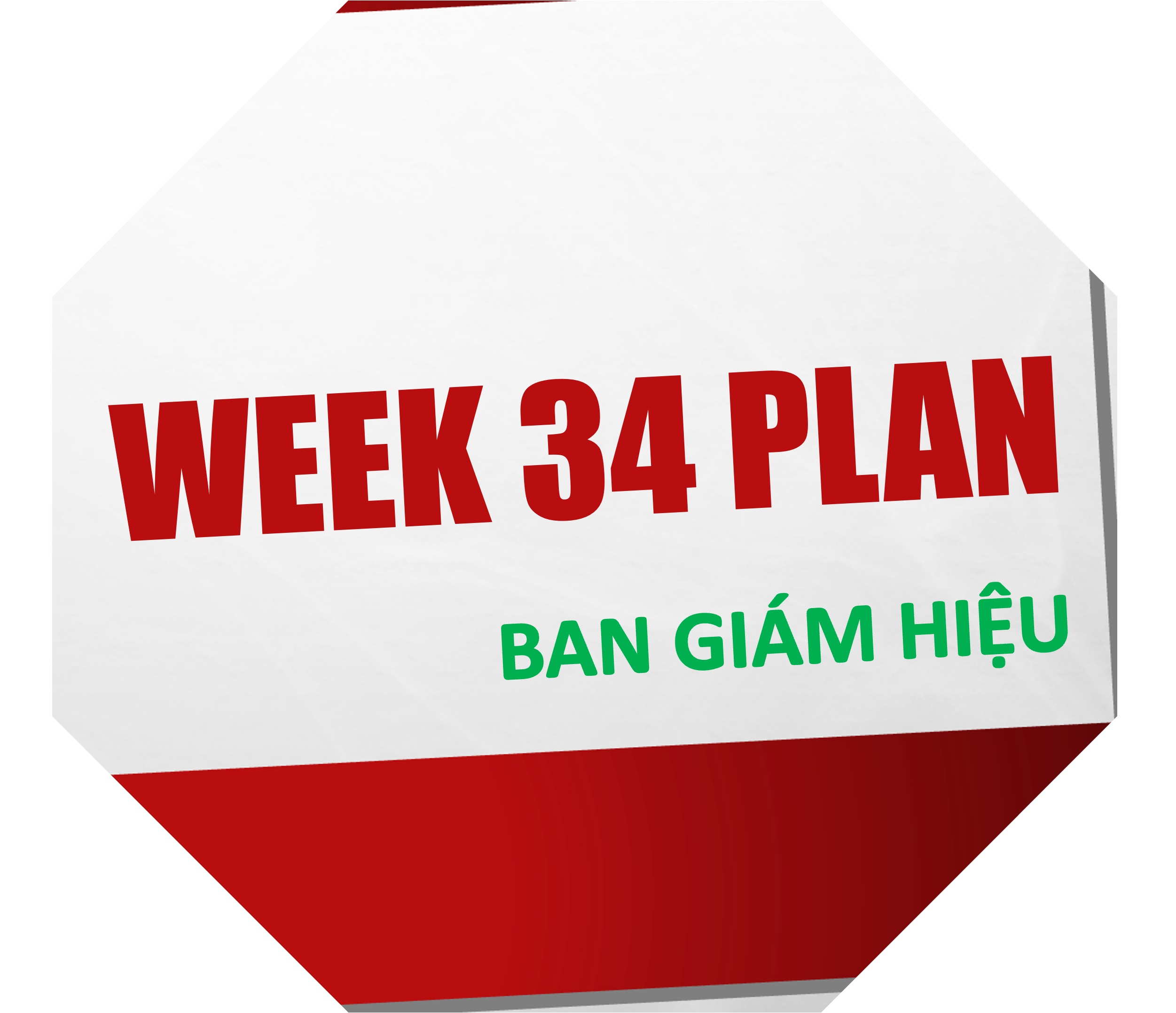 Kế hoạch hoạt động tuần 34 (2024-2025)